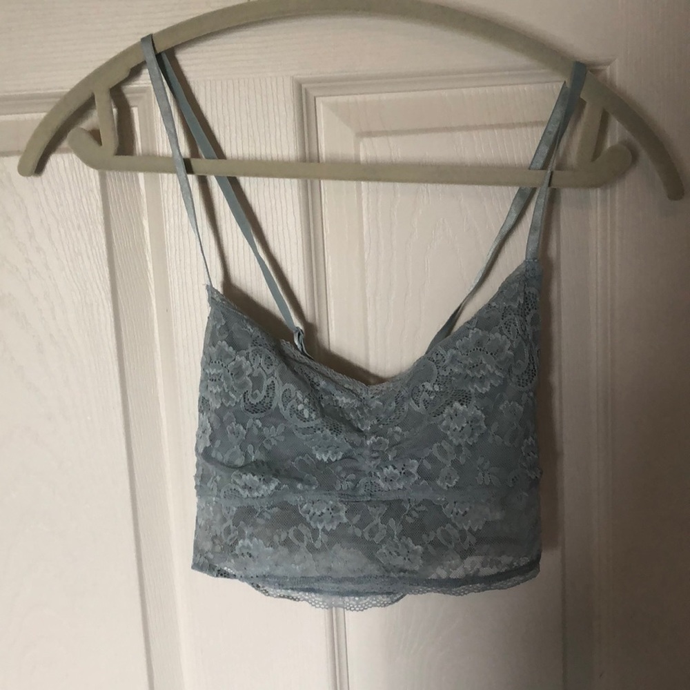 Blue/grey urban outfitters bralette